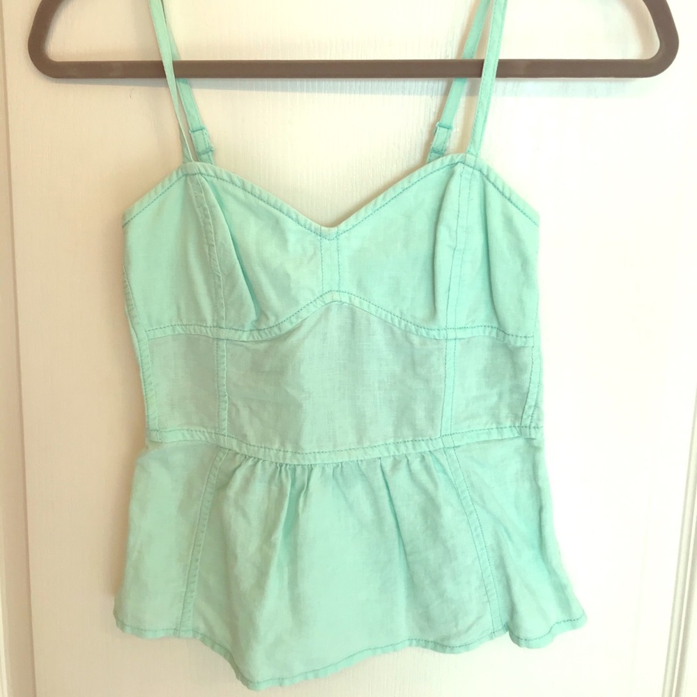 🍍Mint green aerie tank top size XS